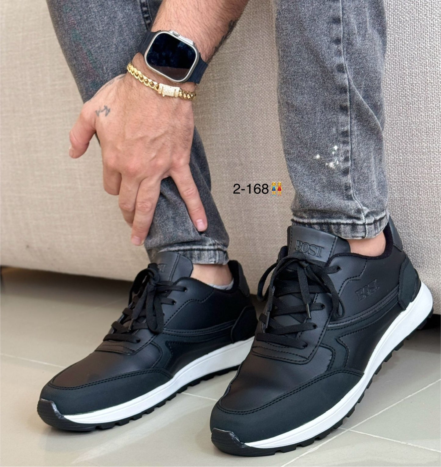 Zapato casual bosi hombre ellos