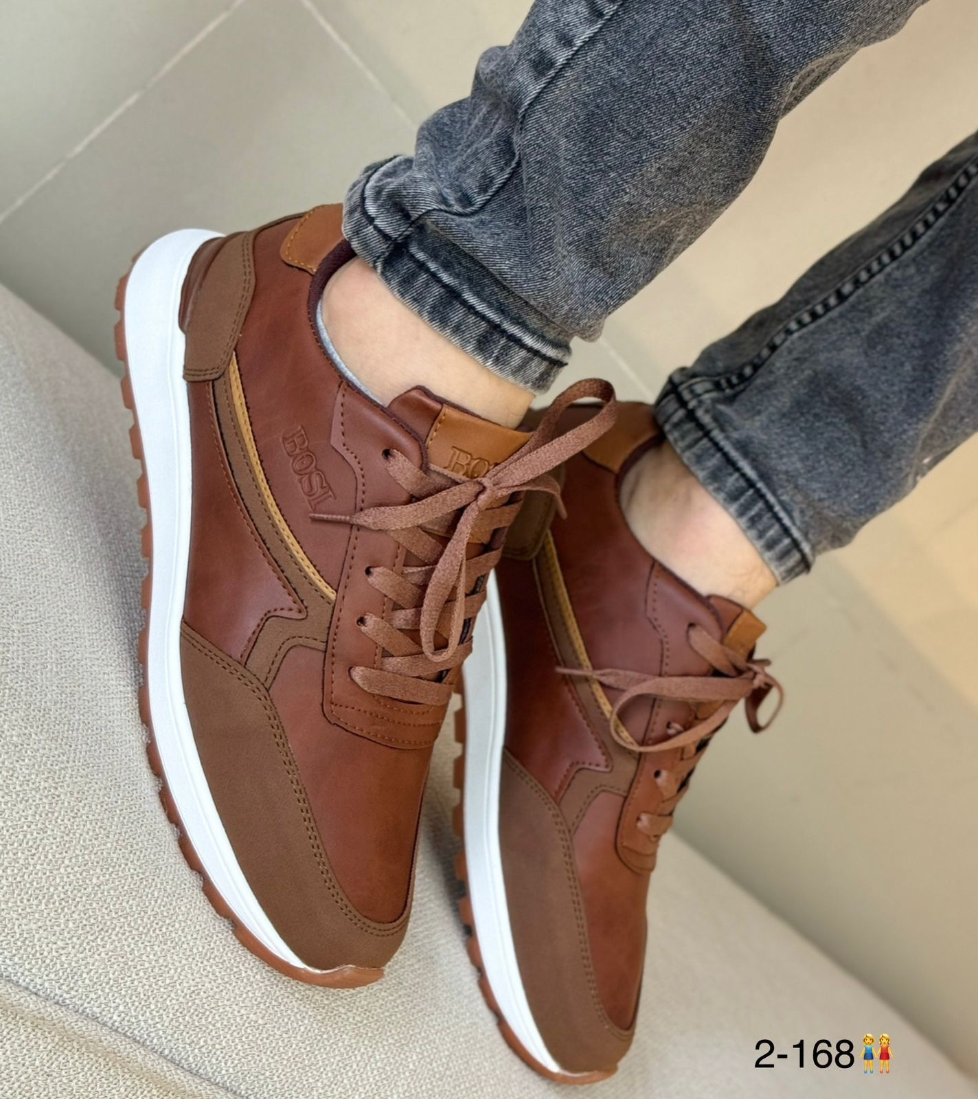 Zapato casual bosi hombre ellos